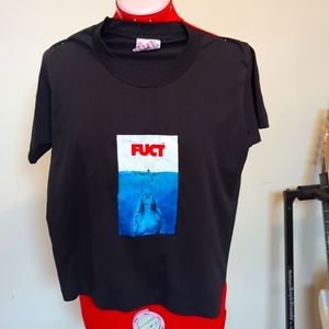 vintage FUCT Women's 'Jaws' T-shirt (M)